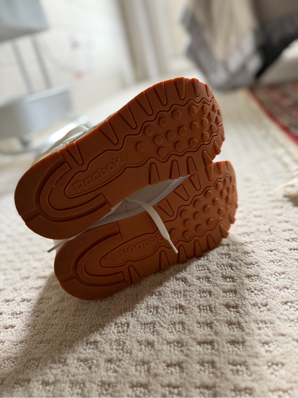 Reebok Women's Platform Sneaker - Cream & Gum - Picture 5 of 6